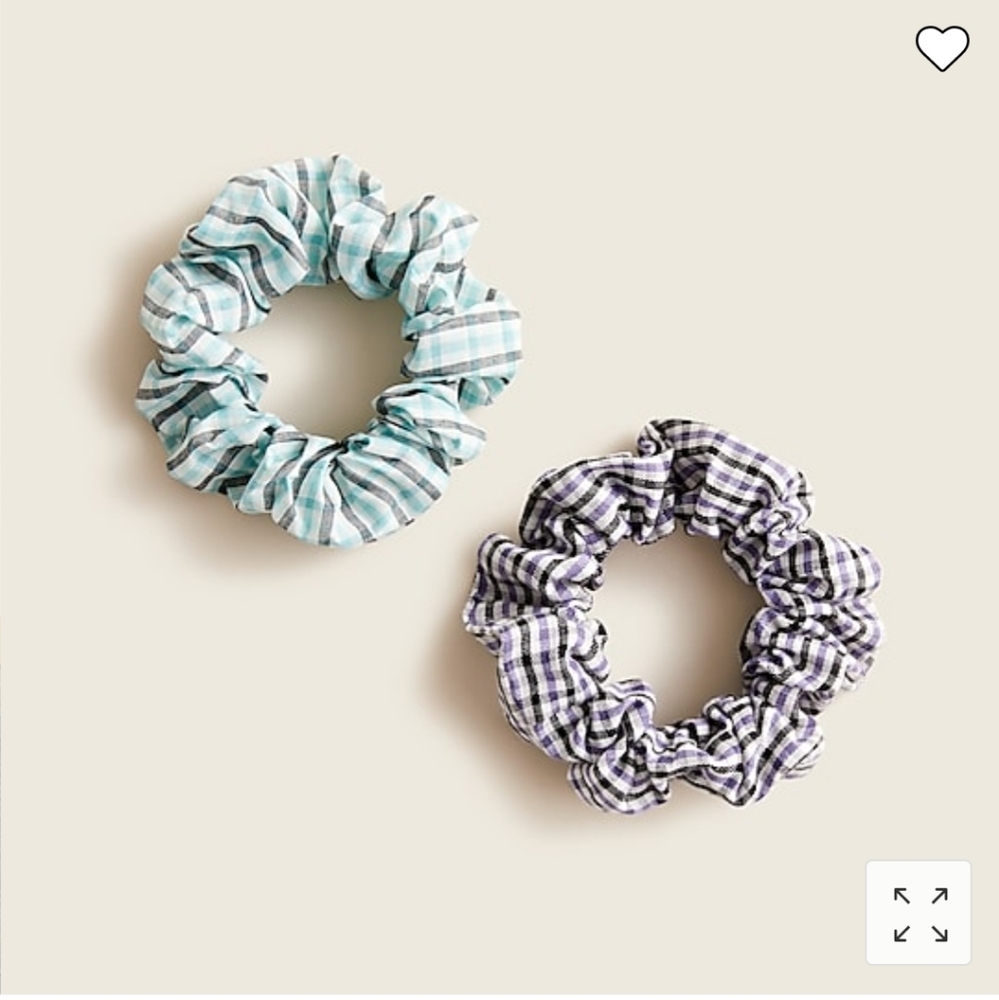 J. Crew - Pack of 2 Printed Scrunchies